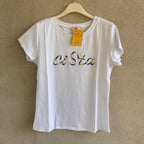 t-shirt “CI STA”