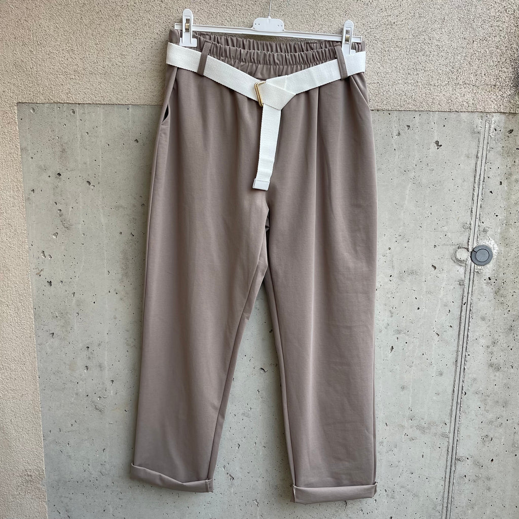 pantalone OVER punto milano sigaretta