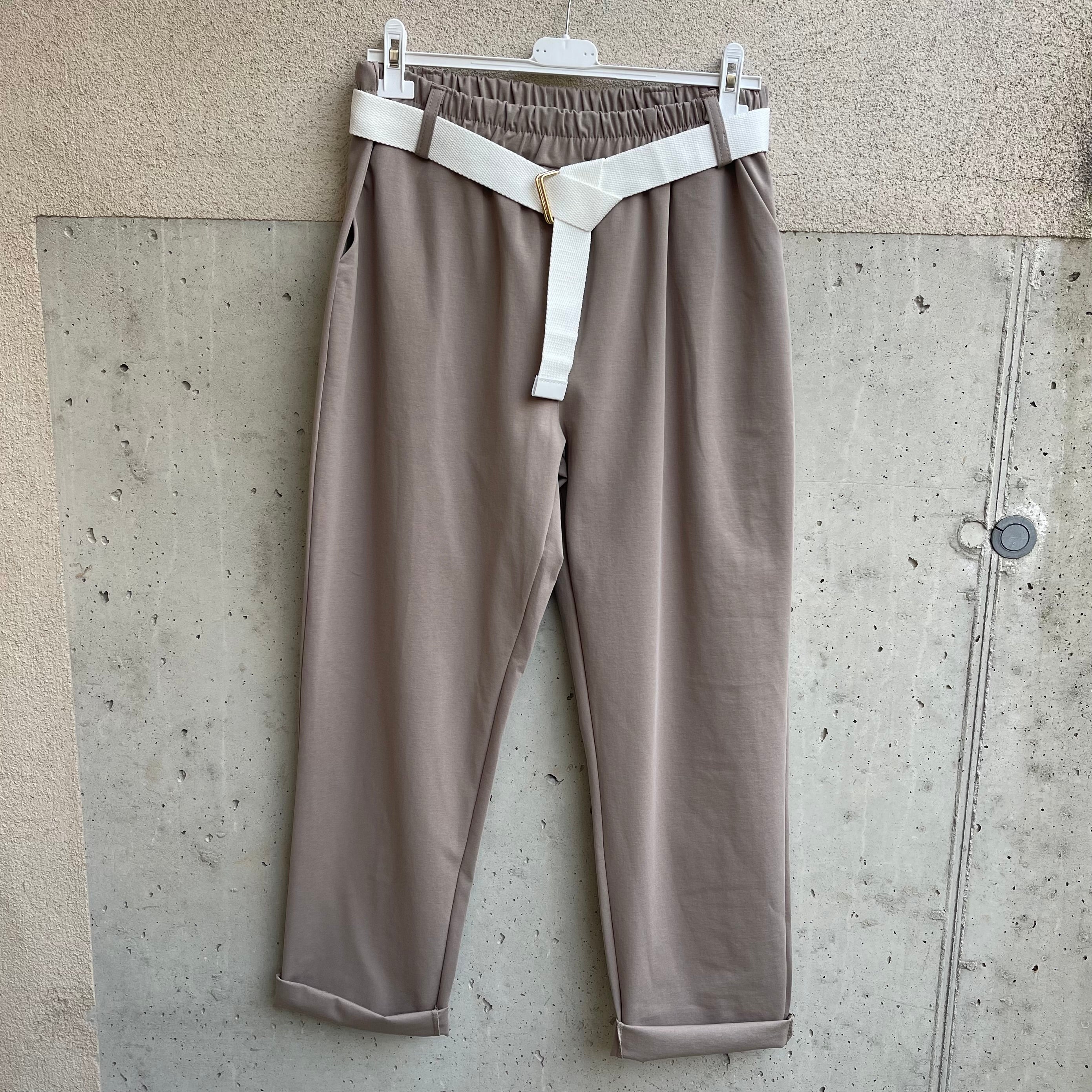 pantalone OVER punto milano sigaretta