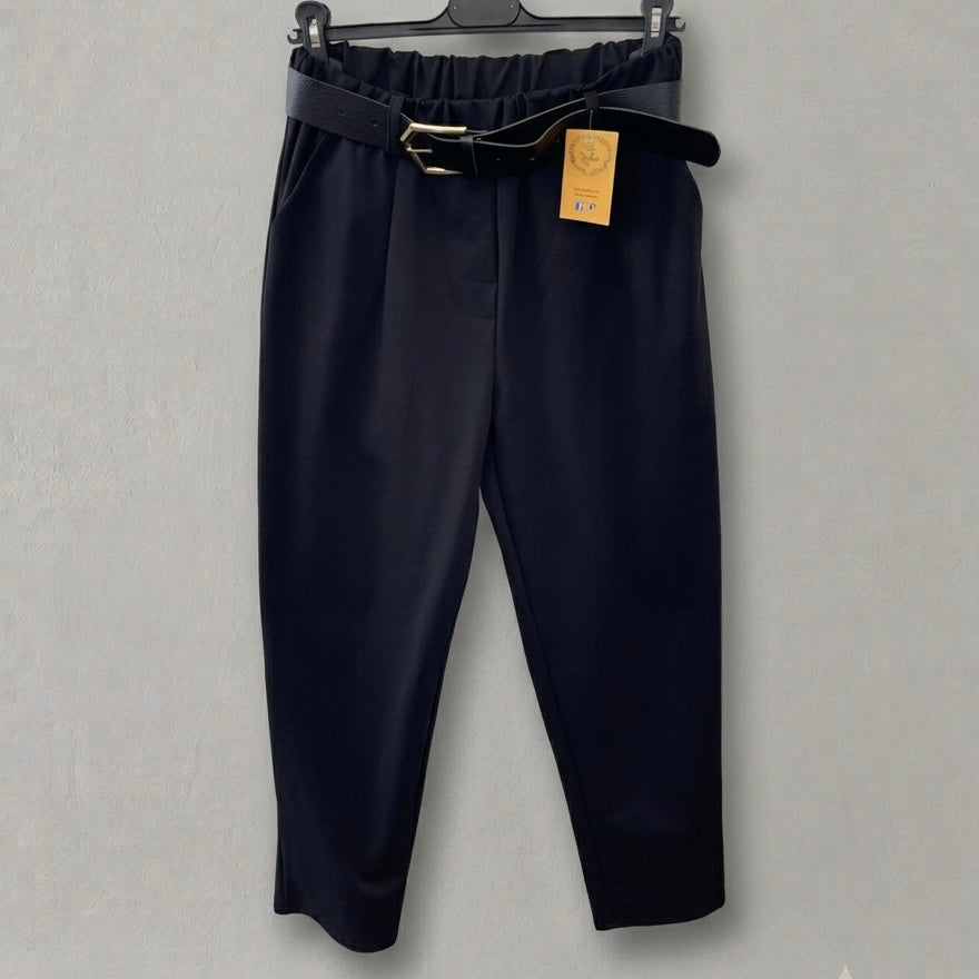 pantalone punto milano CINTURA
