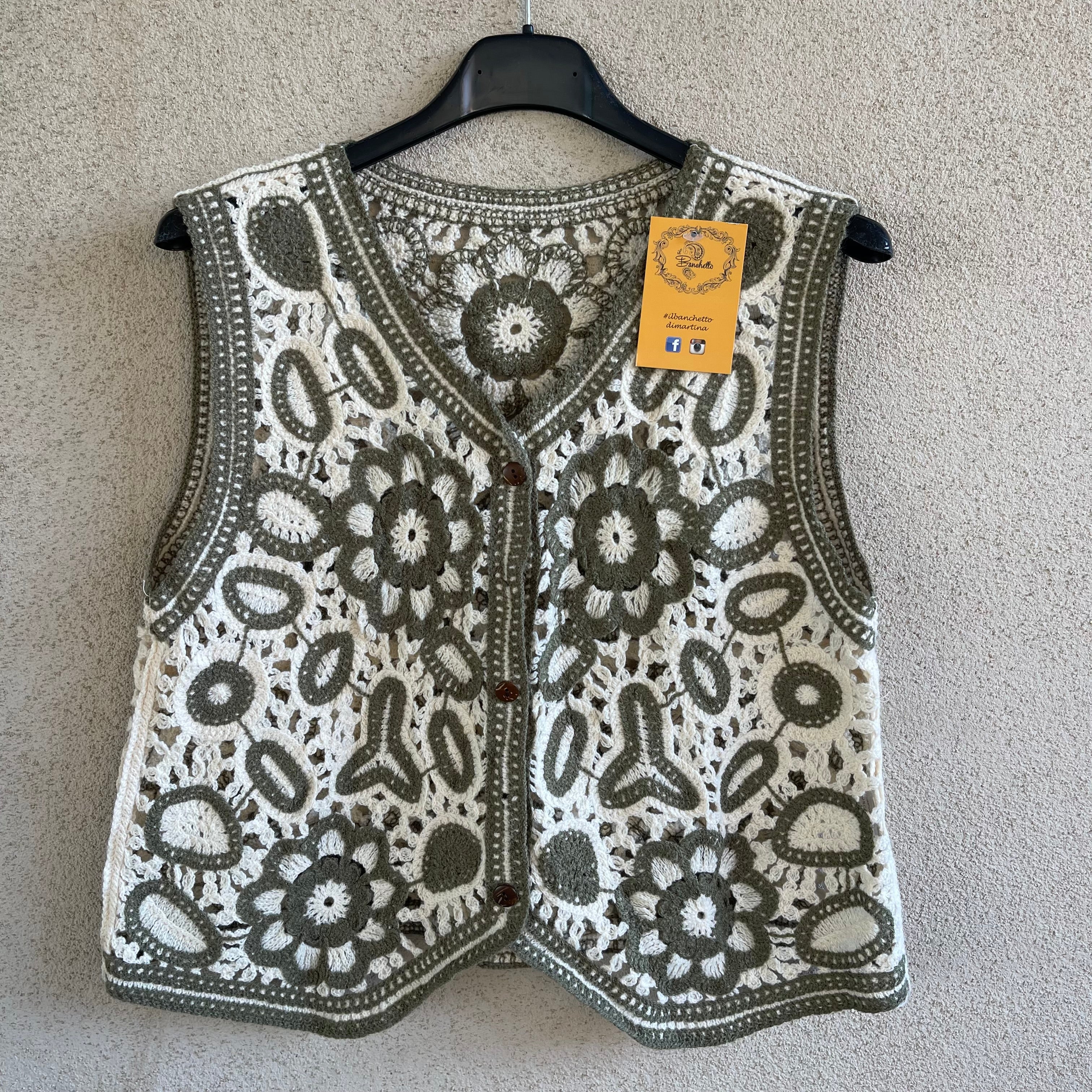 gilet uncinetto EASY