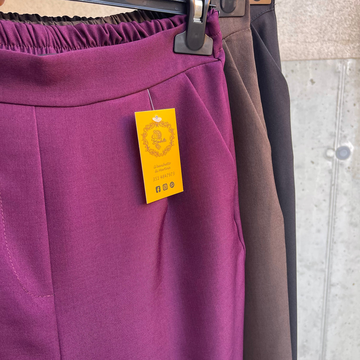 pantalone sartoriale sigaretta