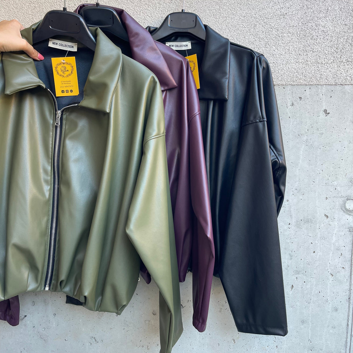 BOMBER ecopelle