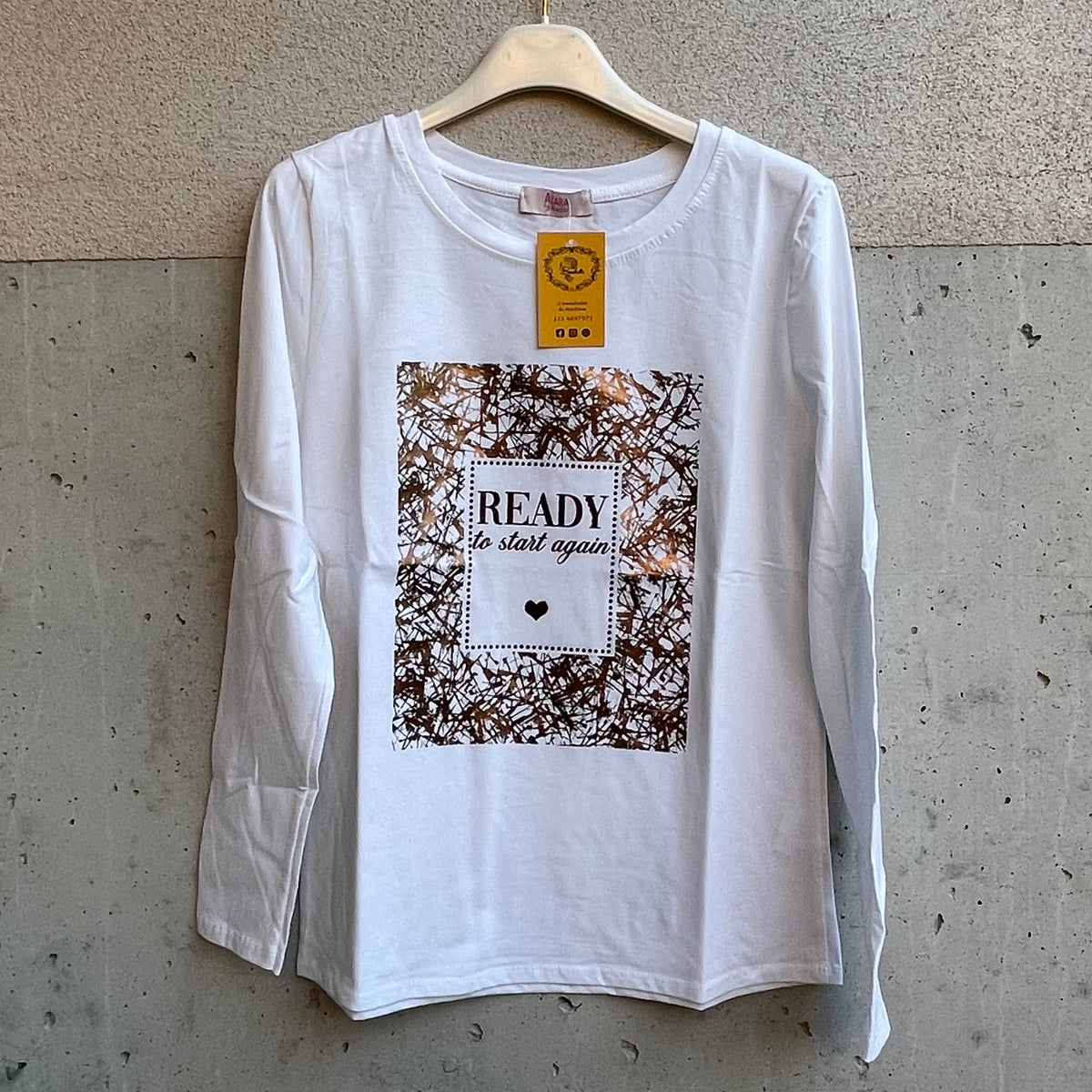maglia “READY TO START AGAIN”