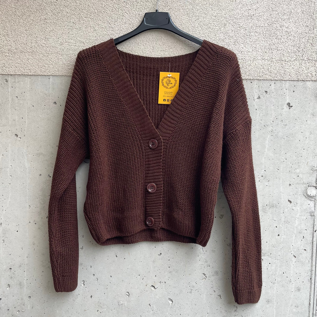 cardigan tre bottoni