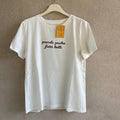t-shirt PAROLE POCHE E FATTI BELLI
