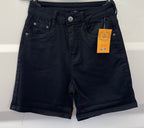 short nero in cotone