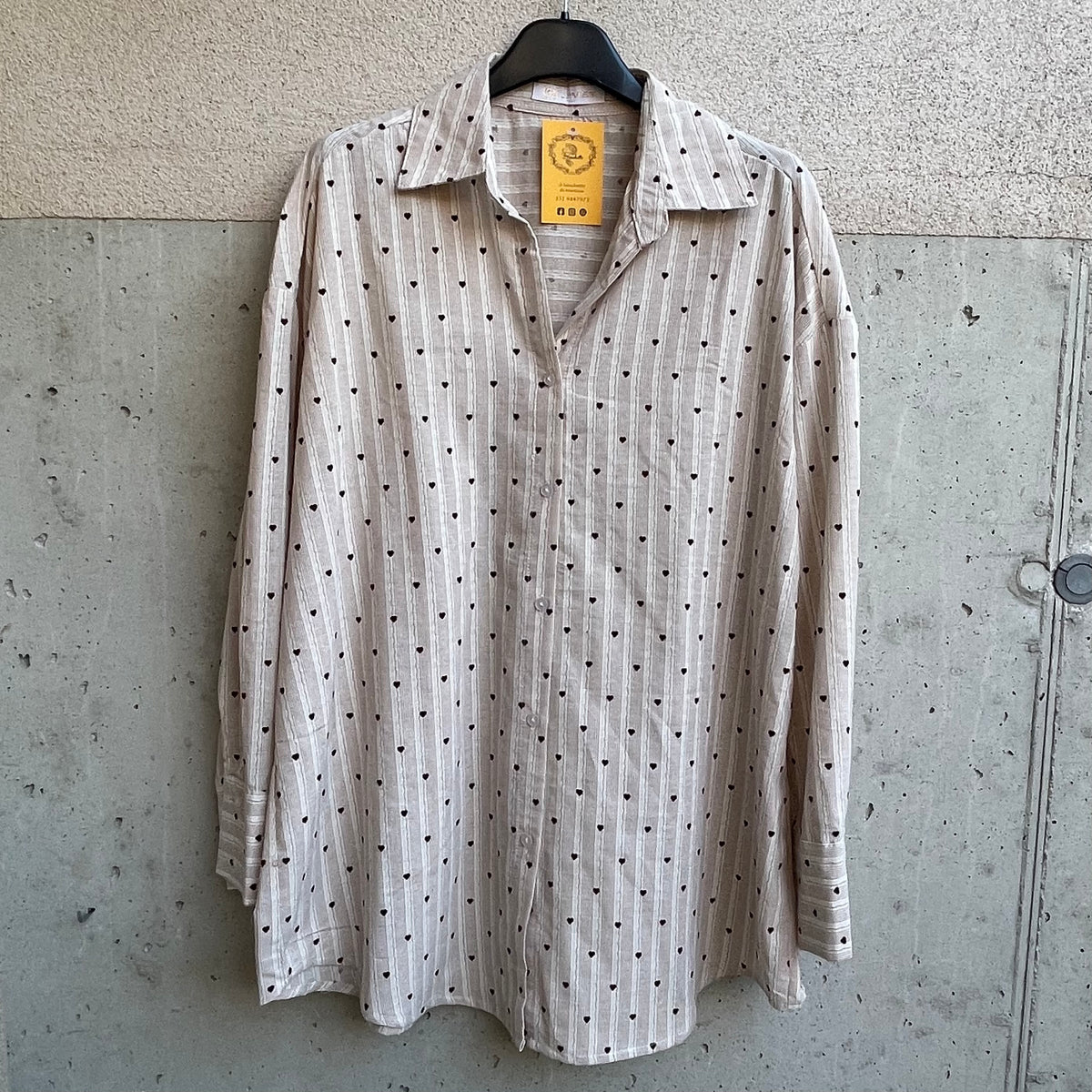camicia cotone RIGHINE&CUORICINI