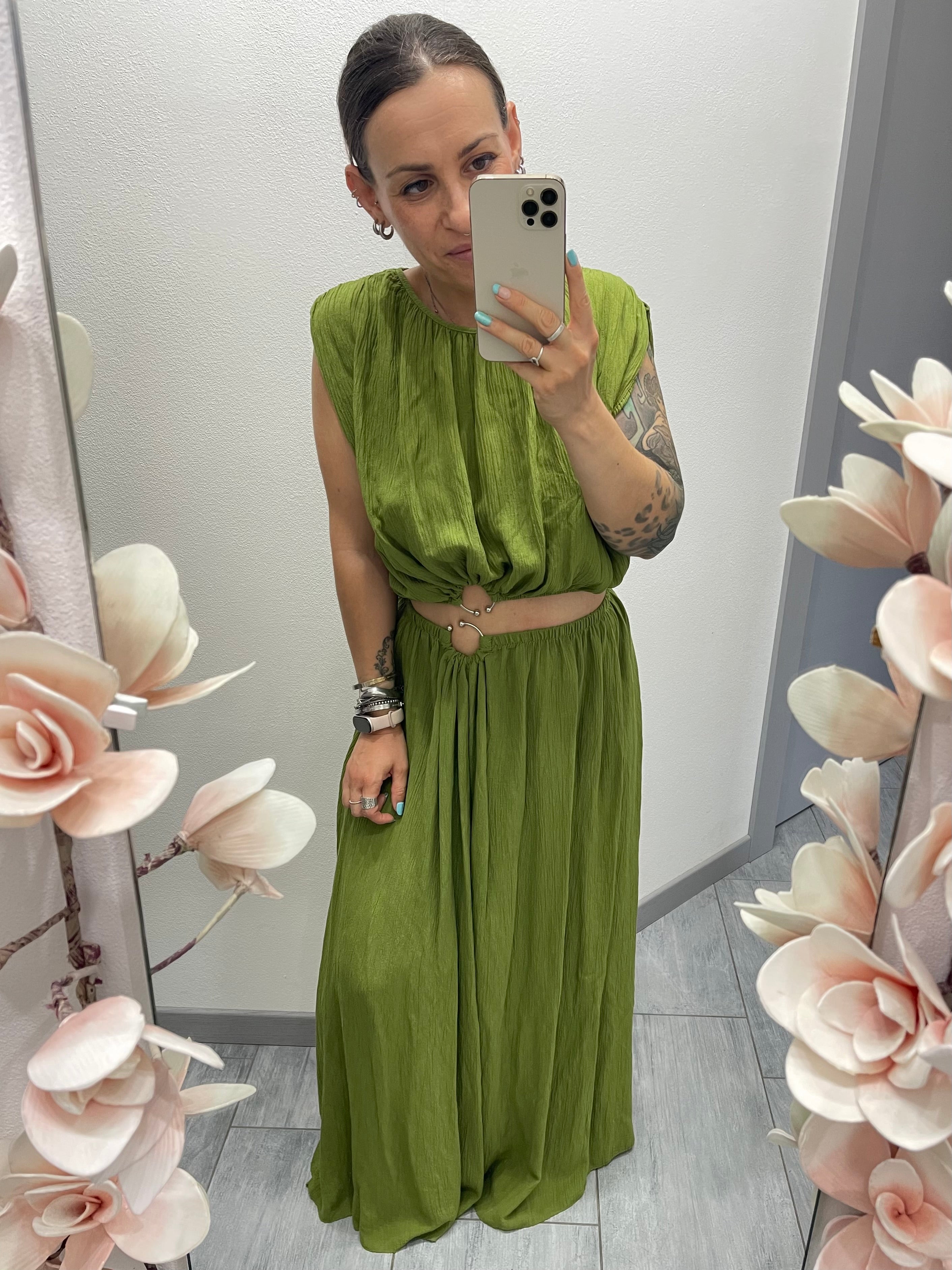 coordinato top&gonna con GIOIELLO