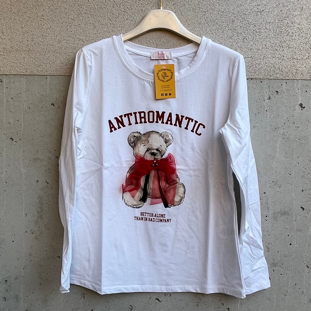 t-shirt manica lunga ANTIROMANTIC