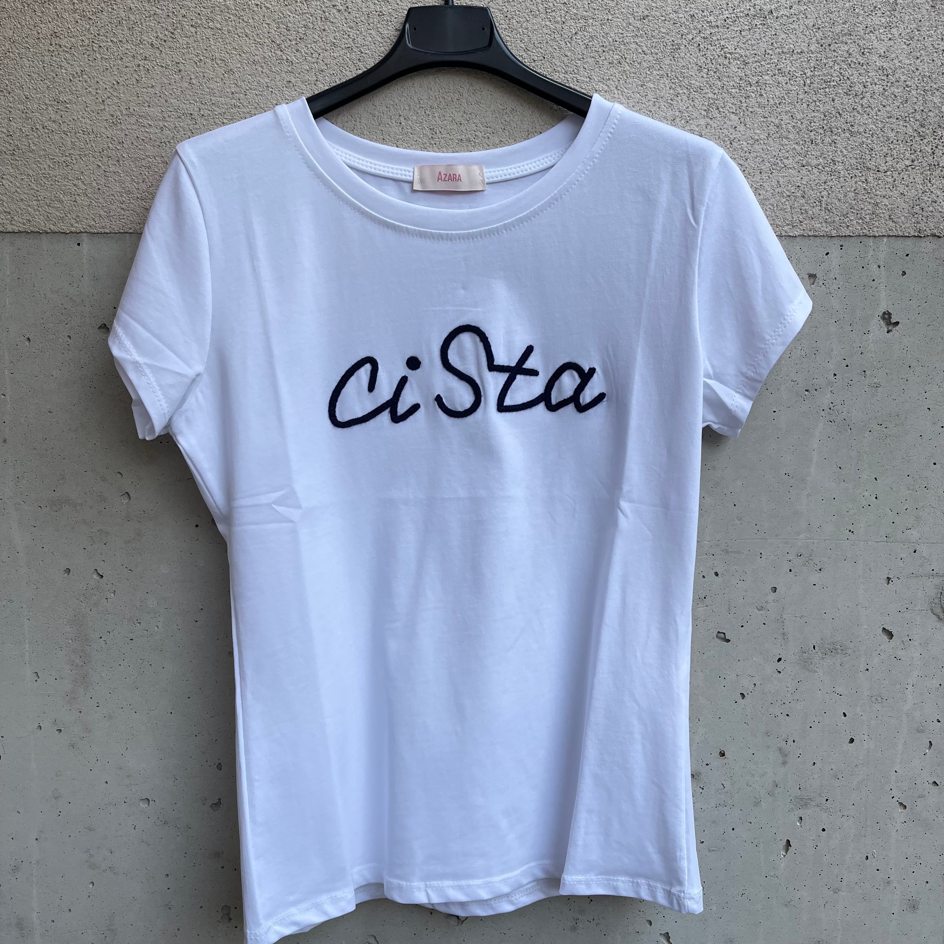 t-shirt “CI STA”
