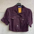 giacchino CROP cotone