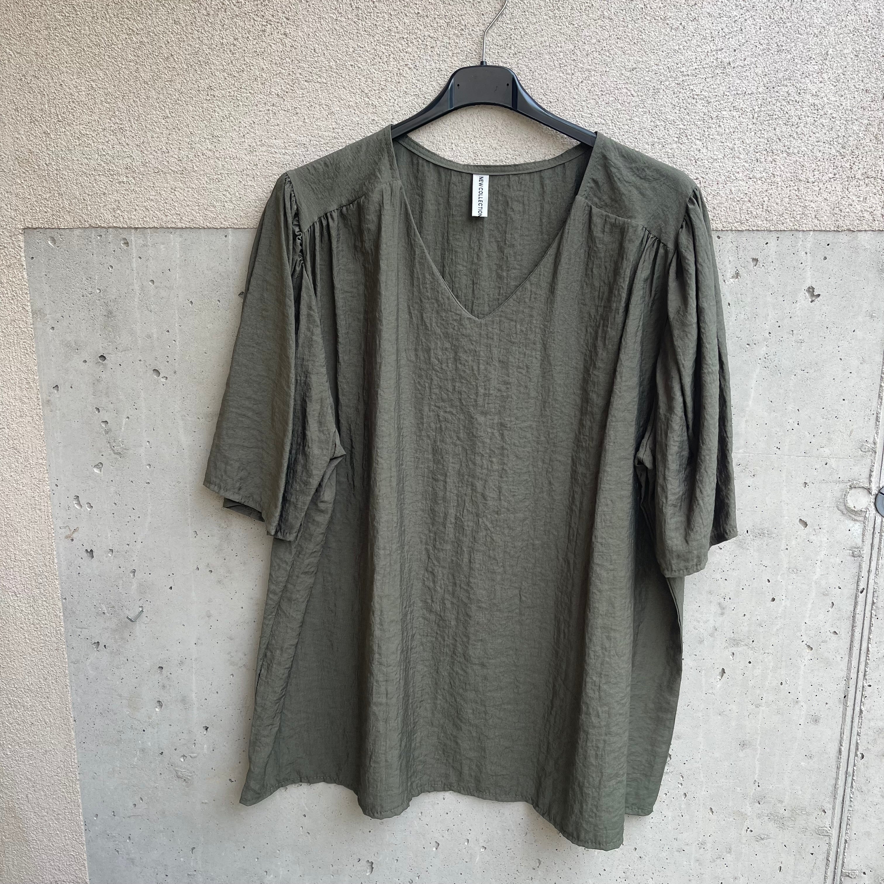 camicia OVER scollo v