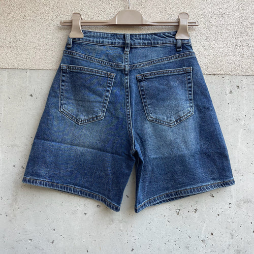 Bermuda jeans BLU SCURO