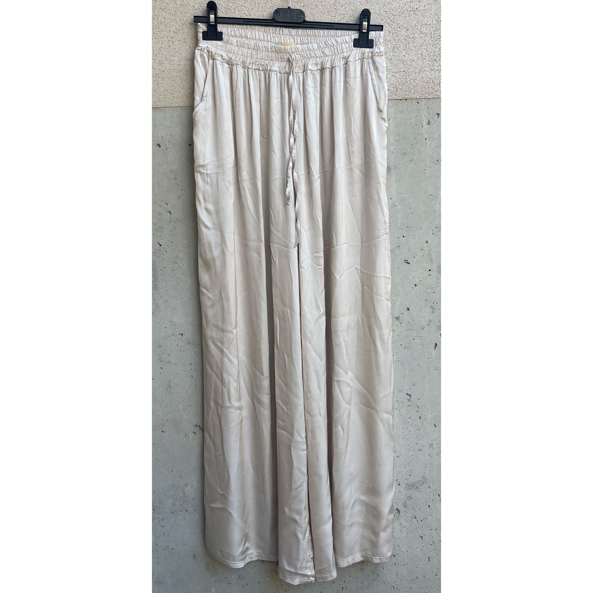 pantalone palazzo EFFETTO SETA