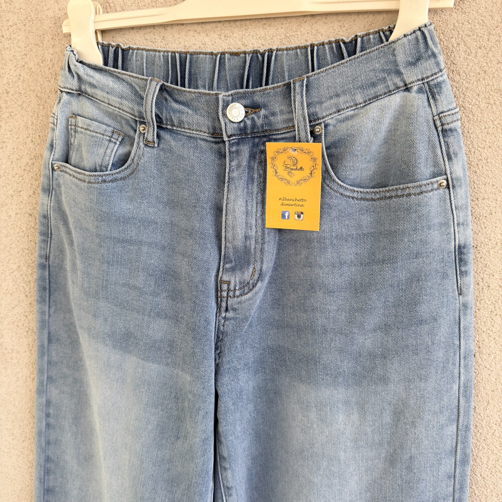 Jeans Boyfriend elastico