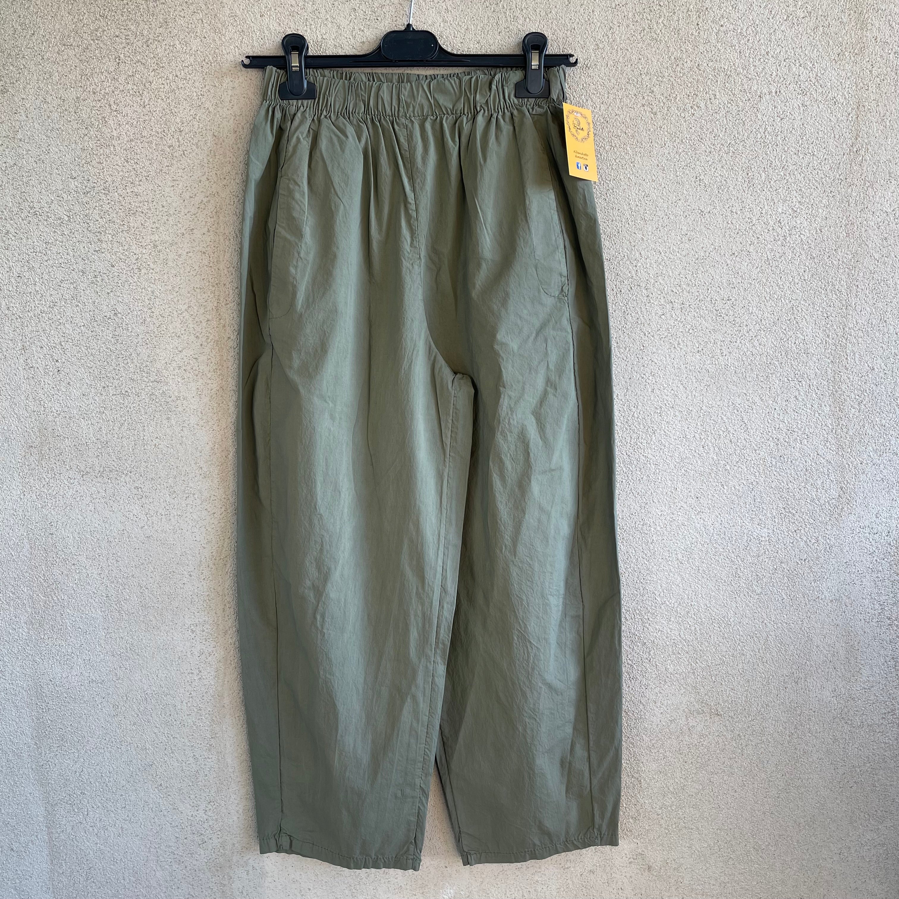 pantalone BARREL cotone