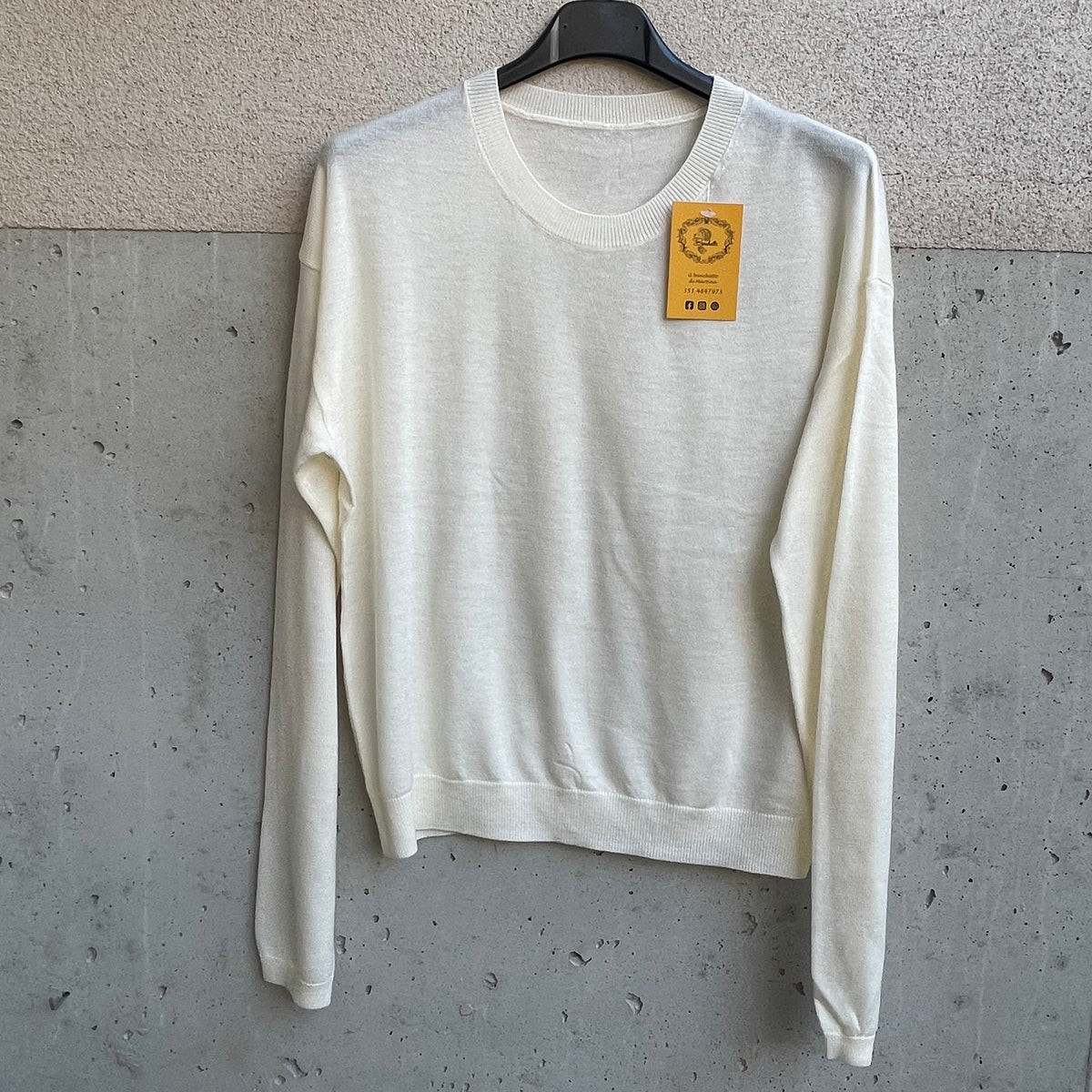 pullover girocollo