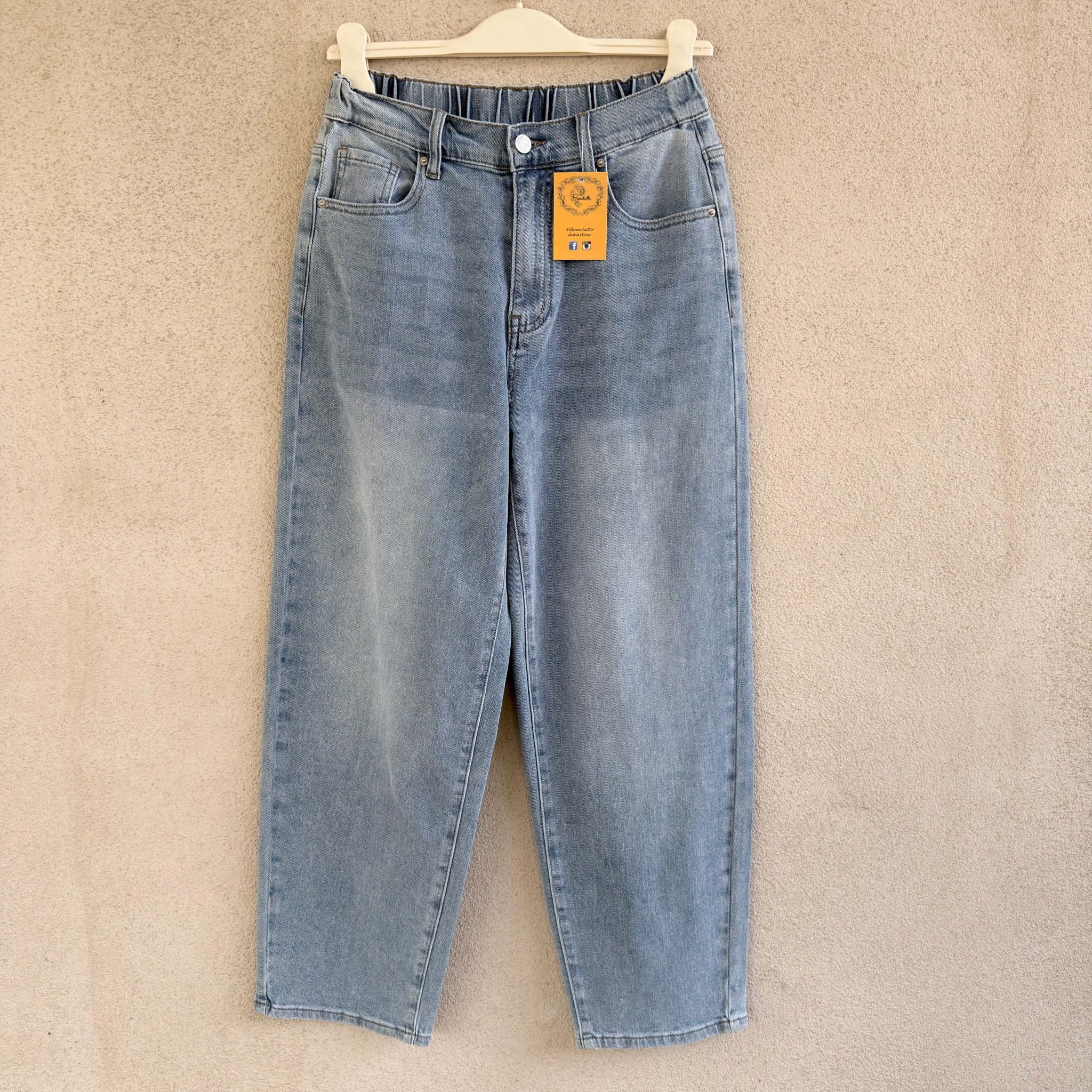 Jeans Boyfriend elastico