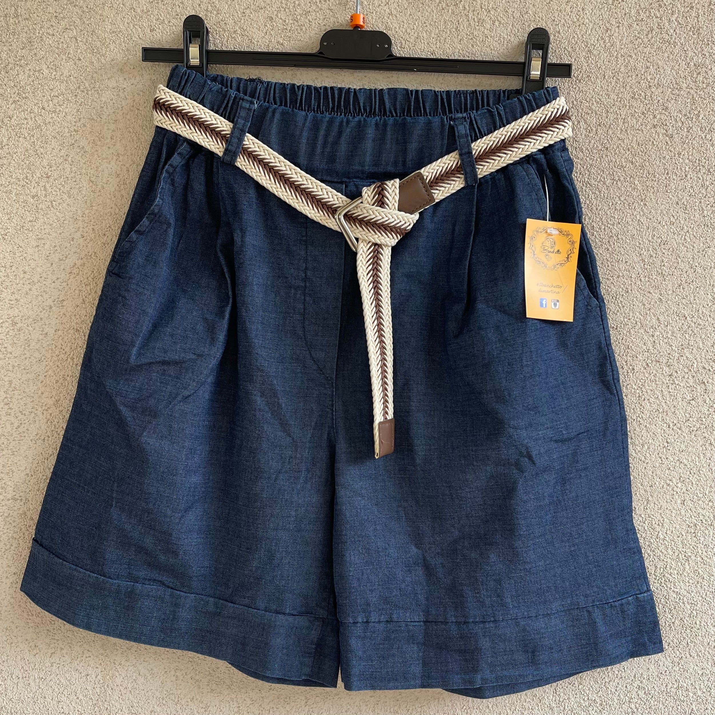 bermuda JEANS cinturina