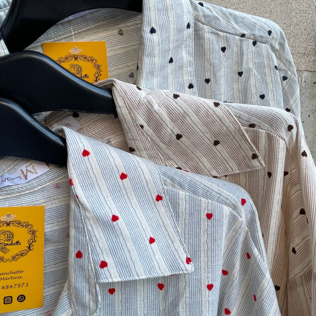 camicia cotone RIGHINE&CUORICINI