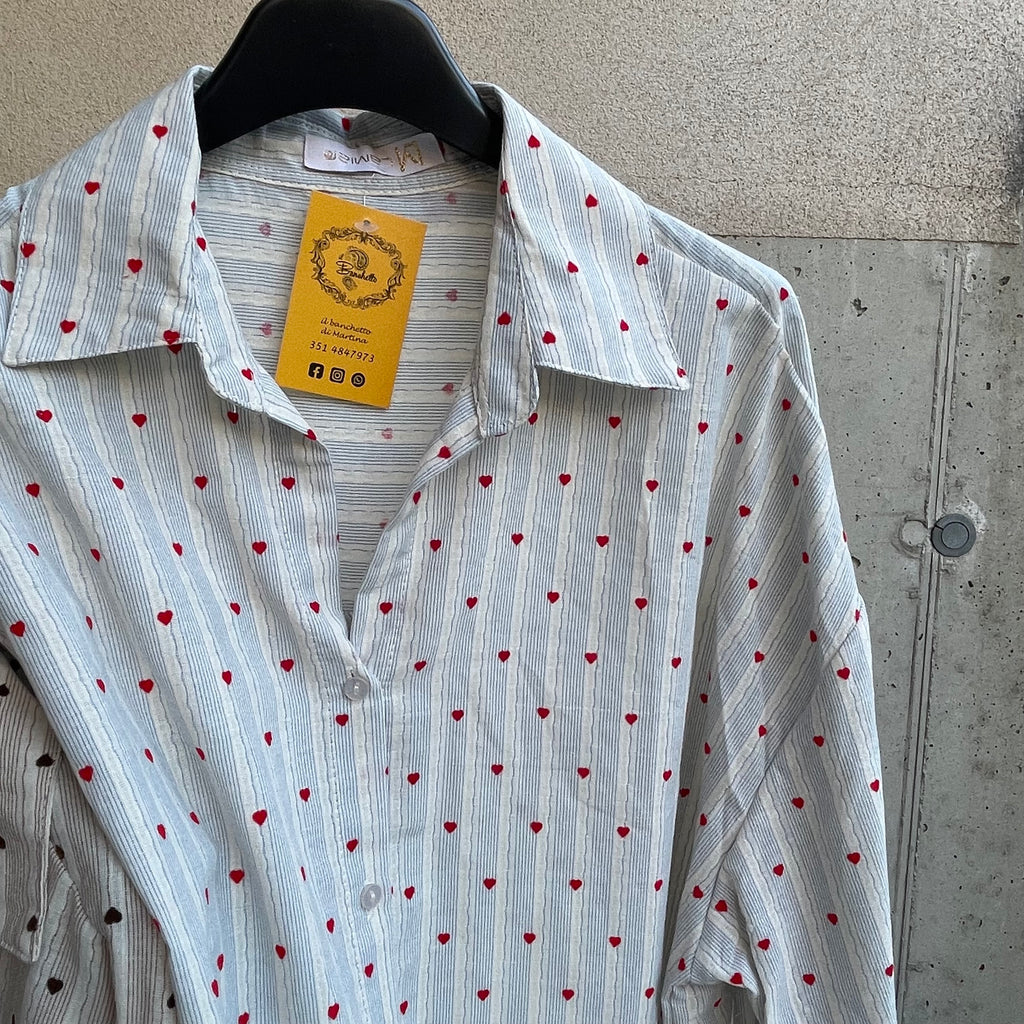 camicia cotone RIGHINE&CUORICINI
