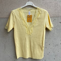 maglia scollo V PiZZO