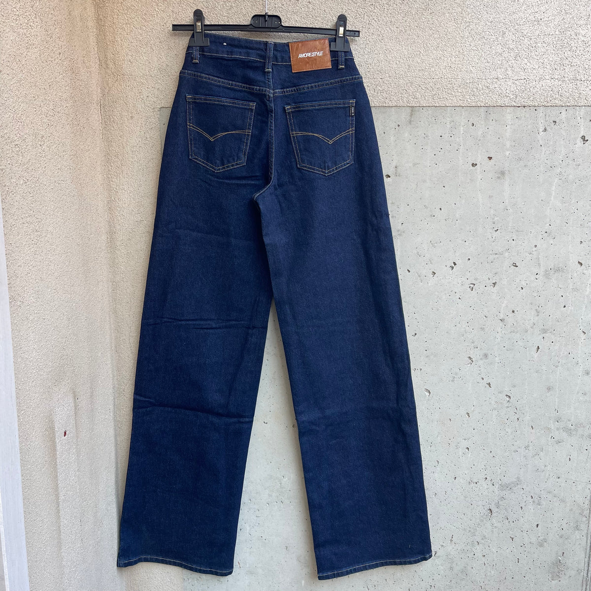 jeans palazzo BLU NOTTE