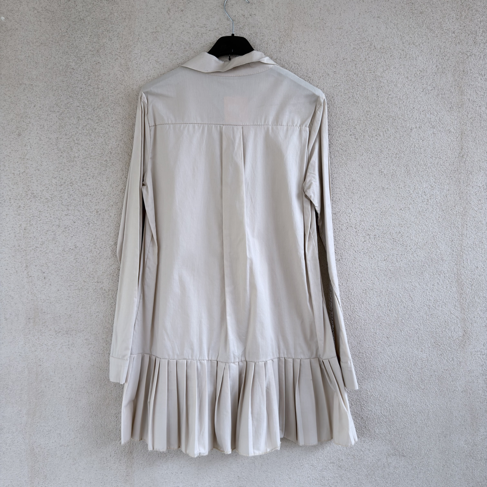 camicia PLISSETTATA