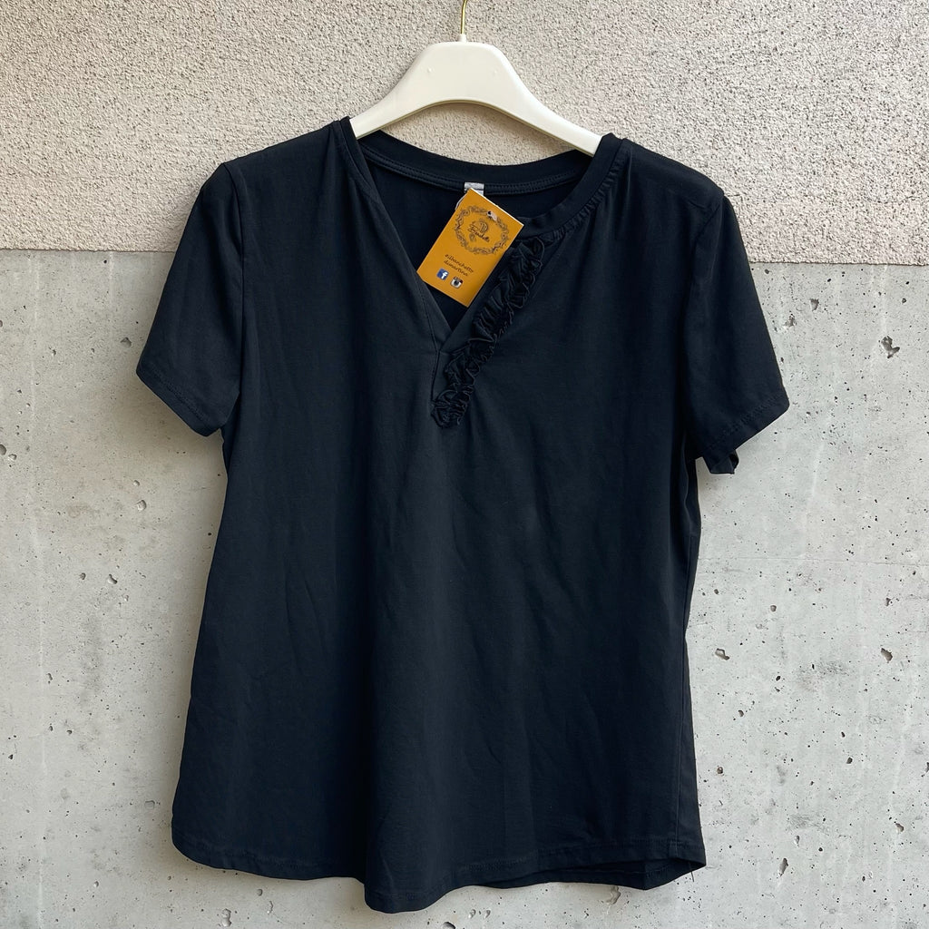 t-shirt V fru fru
