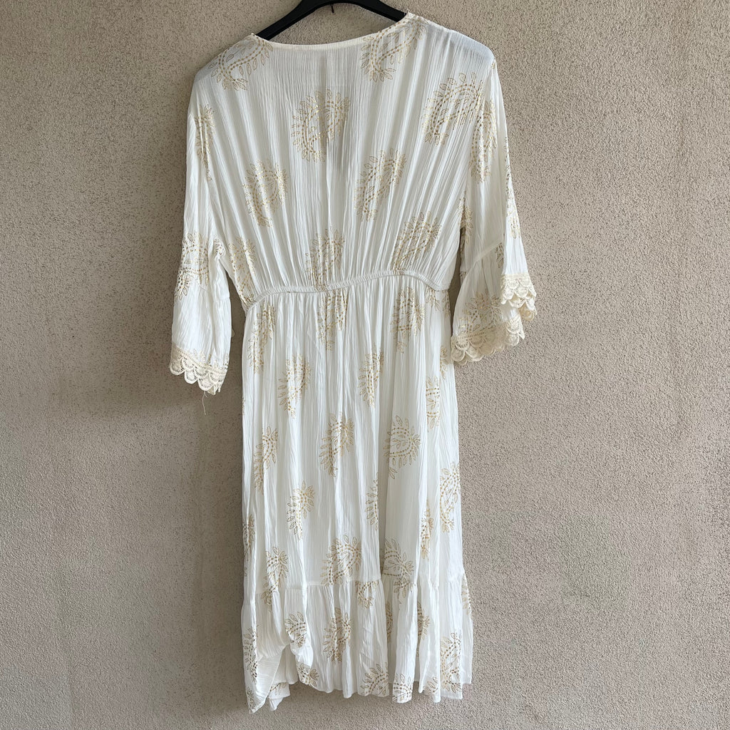 abito WHITE&GOLD manica 3/4