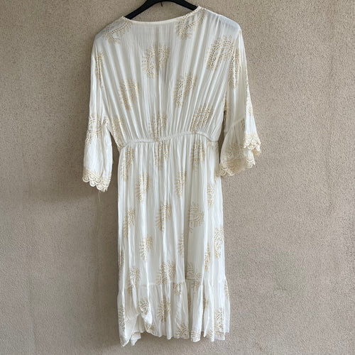 abito WHITE&GOLD manica 3/4