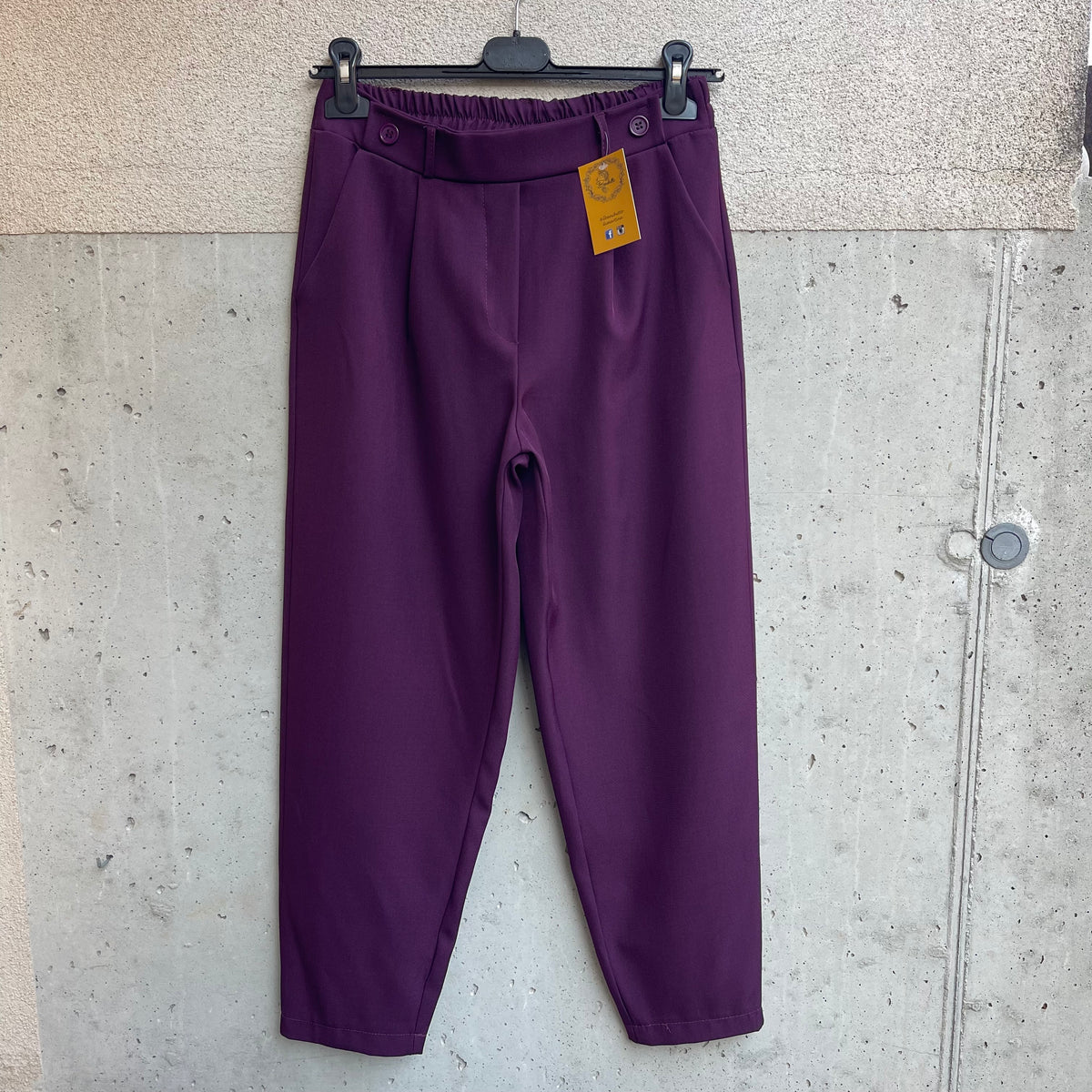 pantalone sartoriale 2 bottoni