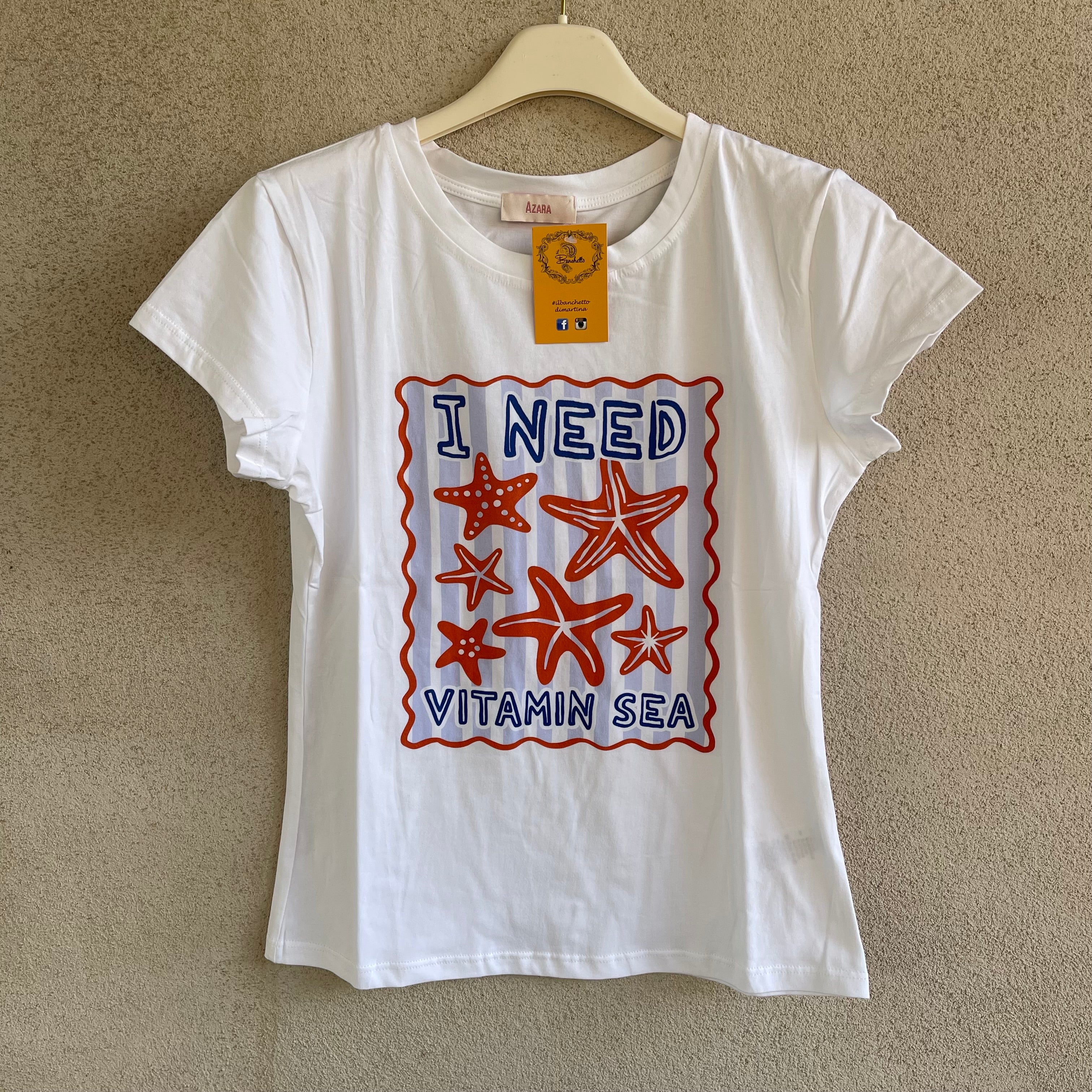 t-shirt I NEED VITAMIN SEA