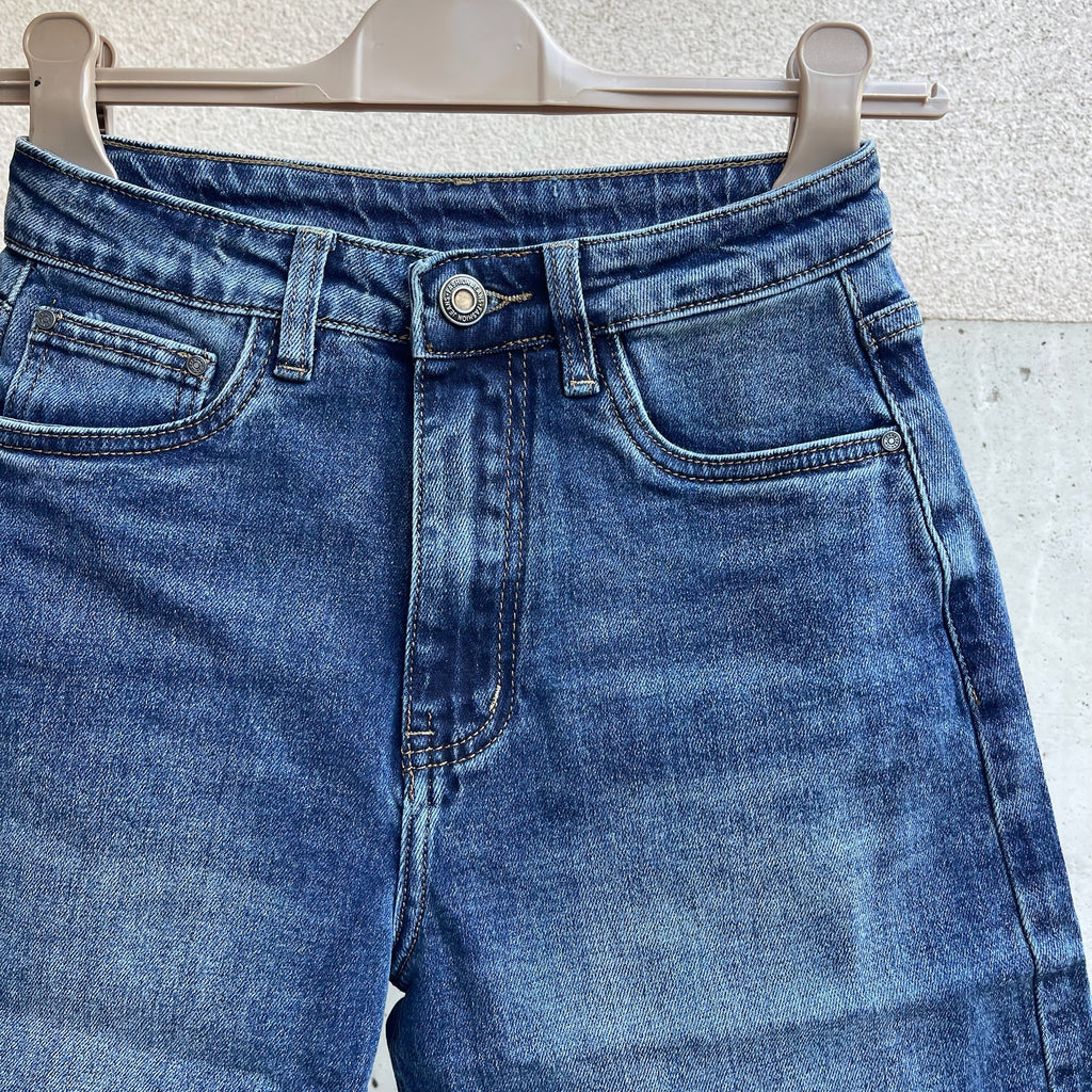 Bermuda jeans BLU SCURO