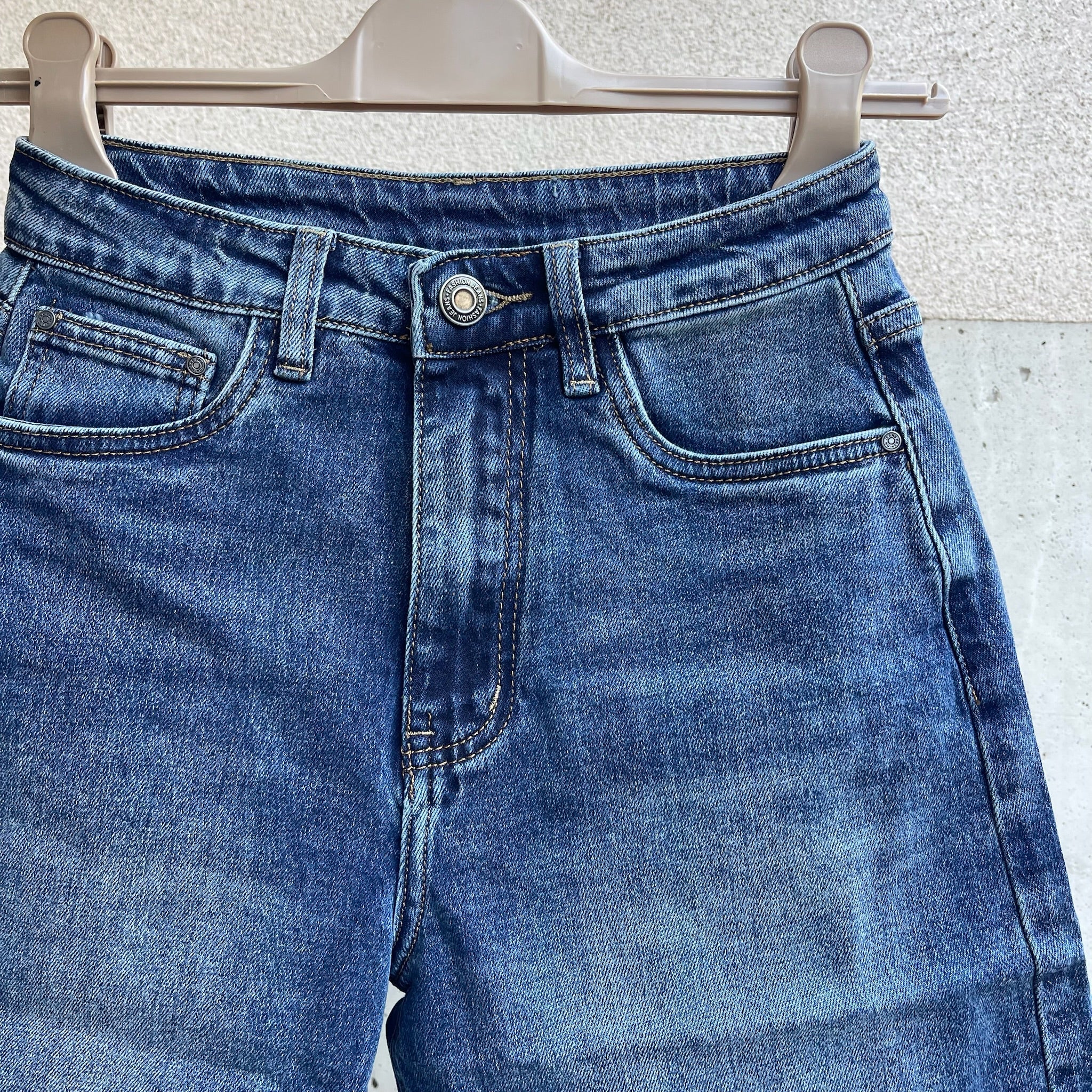 Bermuda jeans BLU SCURO