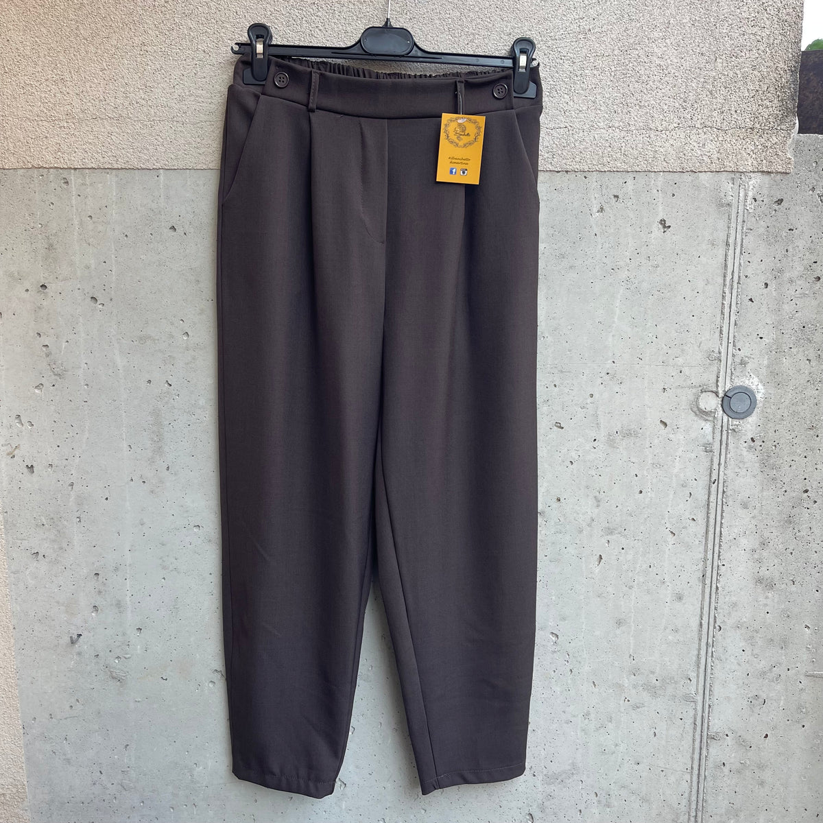 pantalone sartoriale 2 bottoni