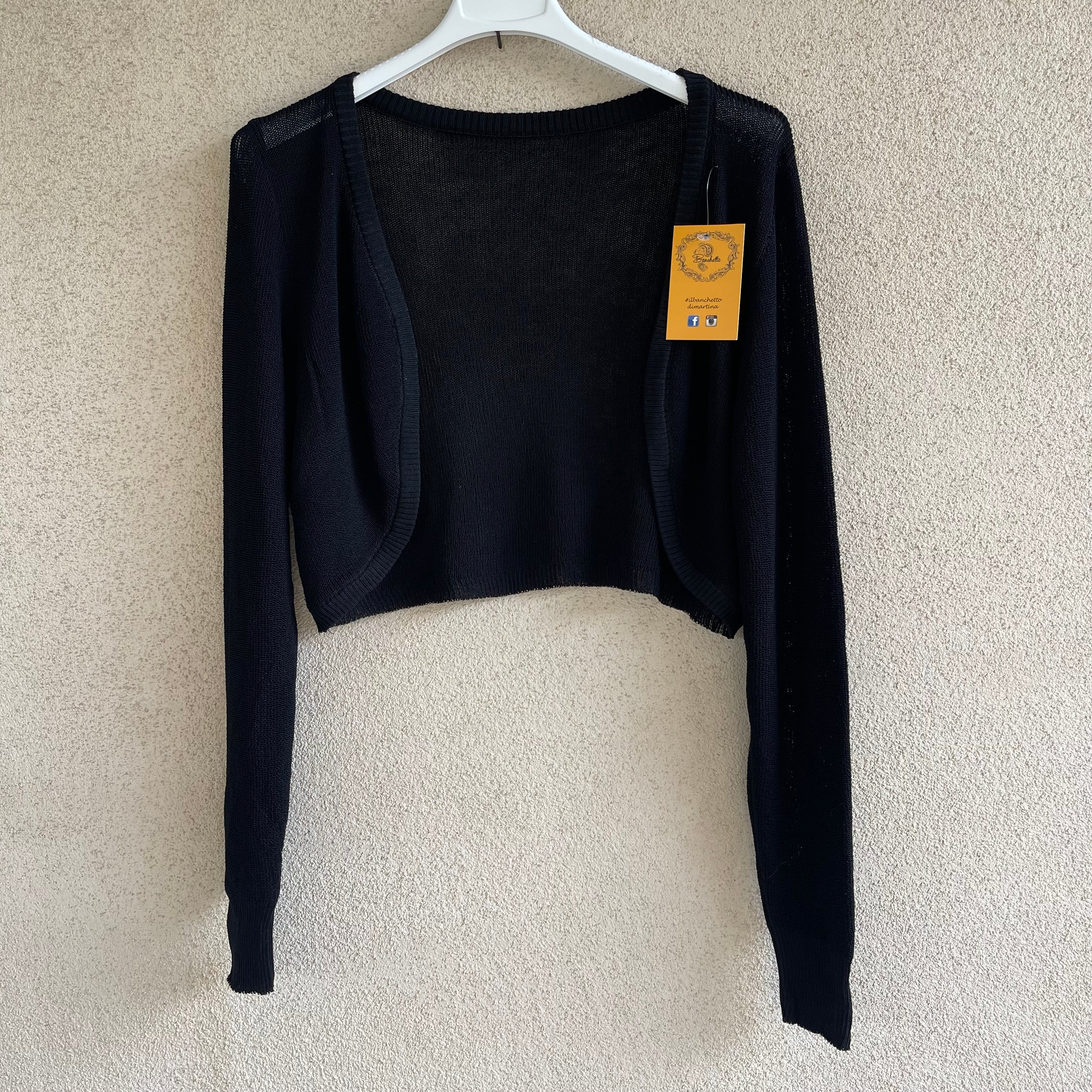 golfino CROP manica lunga