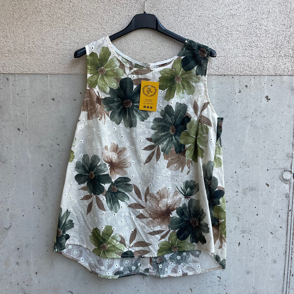 canottina sangallo FLOREAL