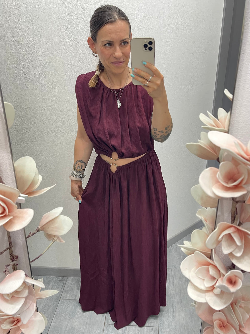 coordinato top&gonna con GIOIELLO