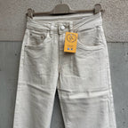 jeans palazzo beige