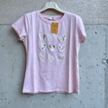 t-shirt CUORI ricamati&paillettes