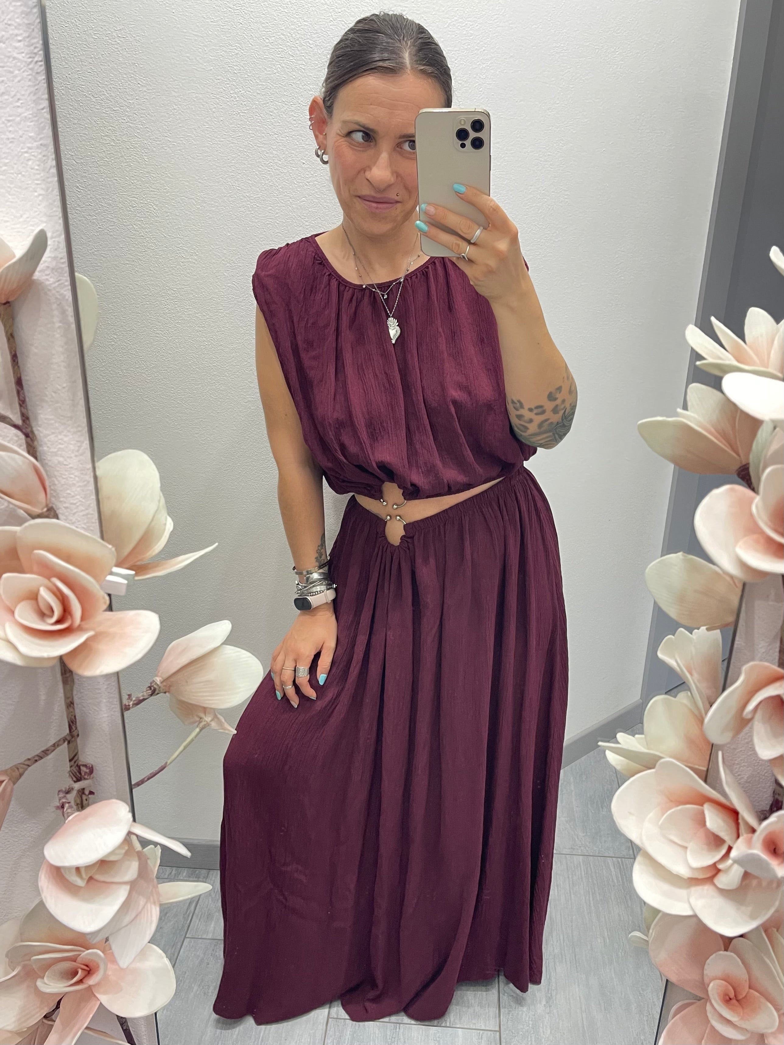 coordinato top&gonna con GIOIELLO