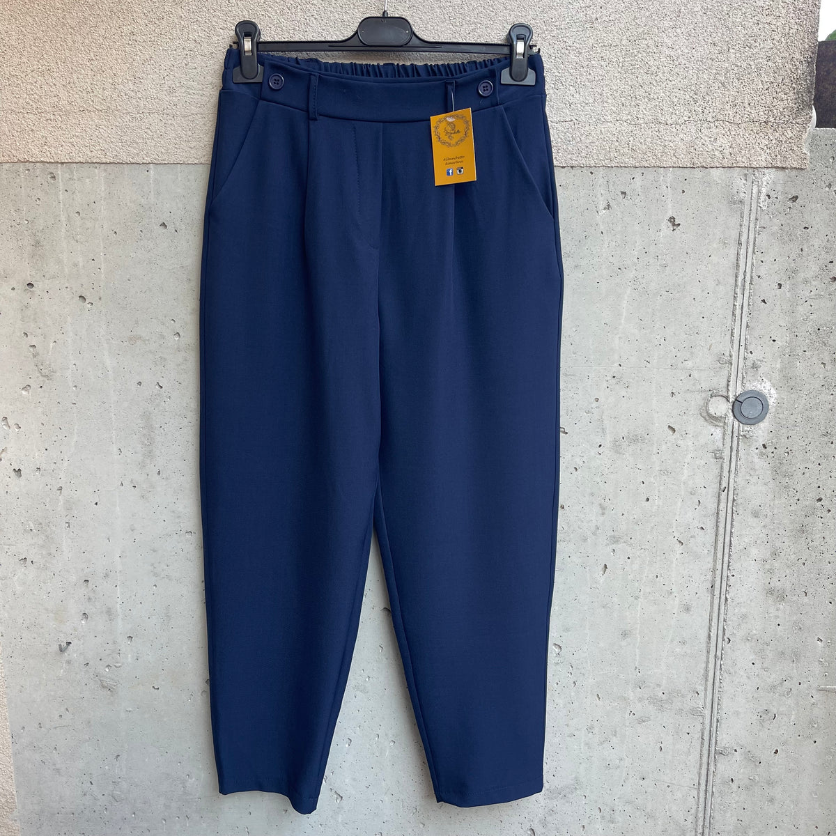 pantalone sartoriale 2 bottoni