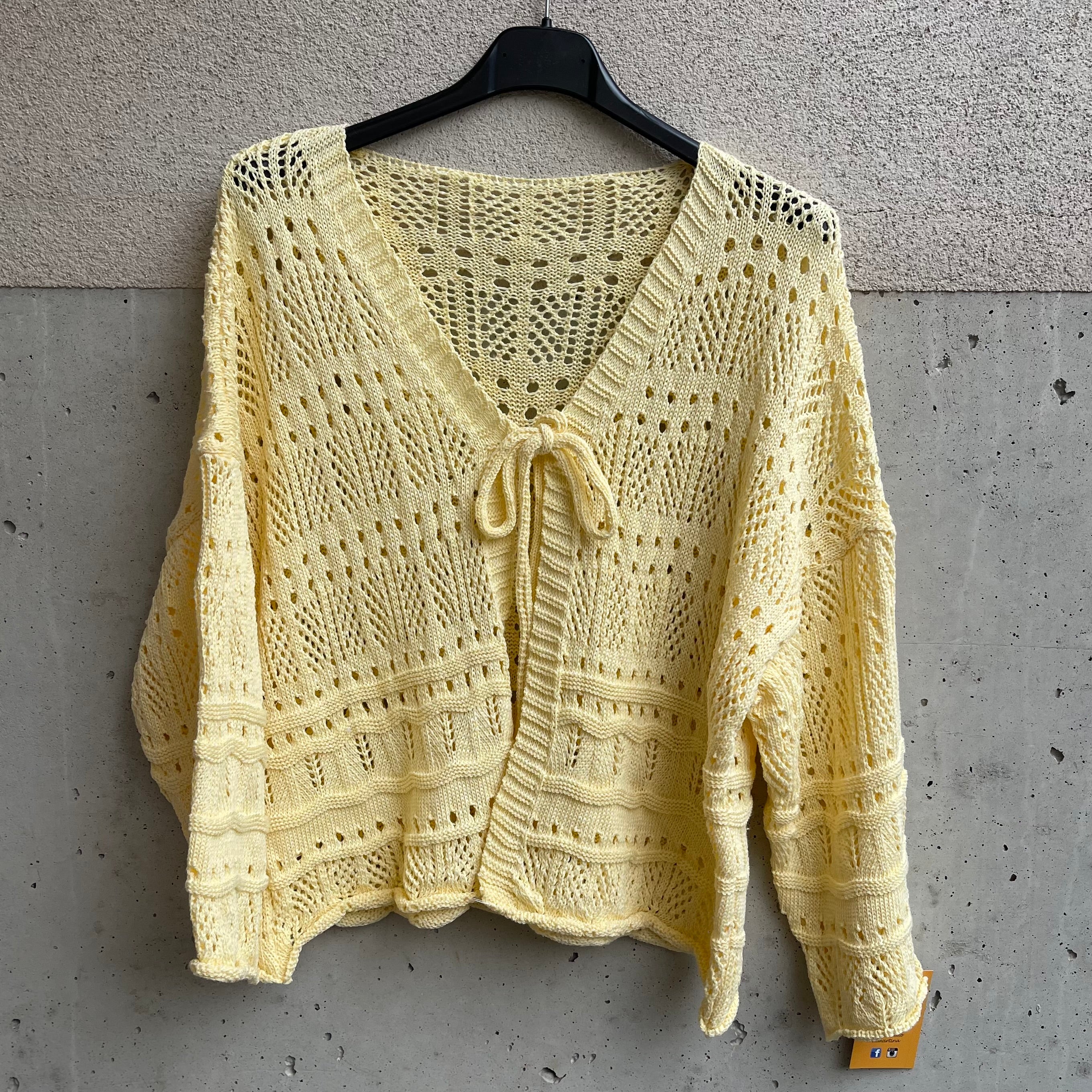 cardigan TRAFORATO