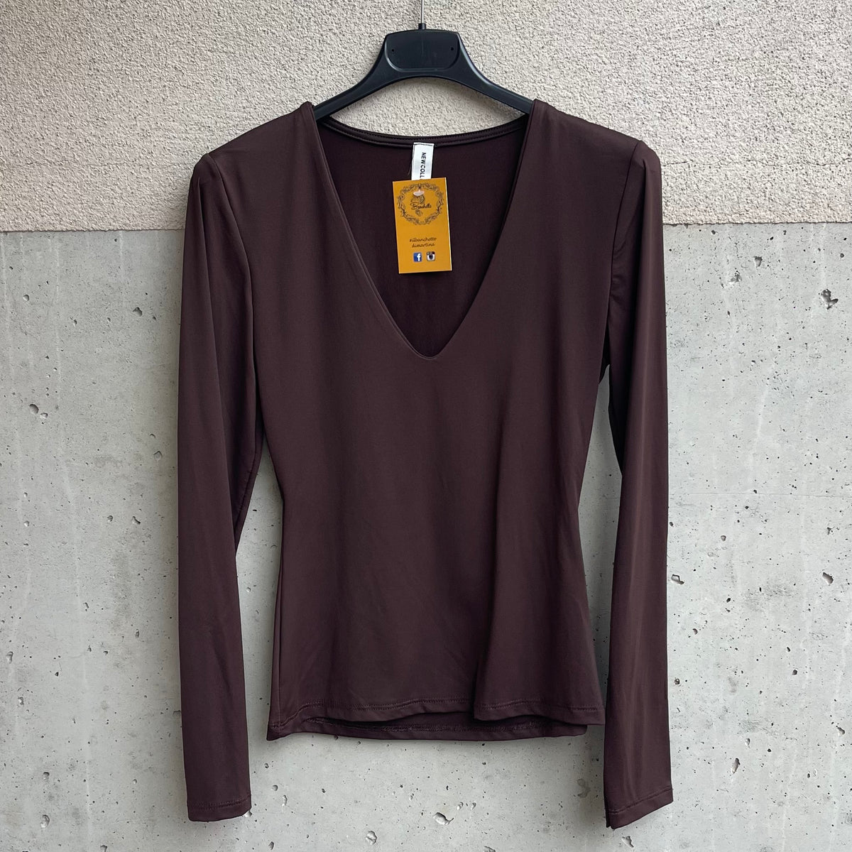 maglia SECONDAPELLE scollo a v