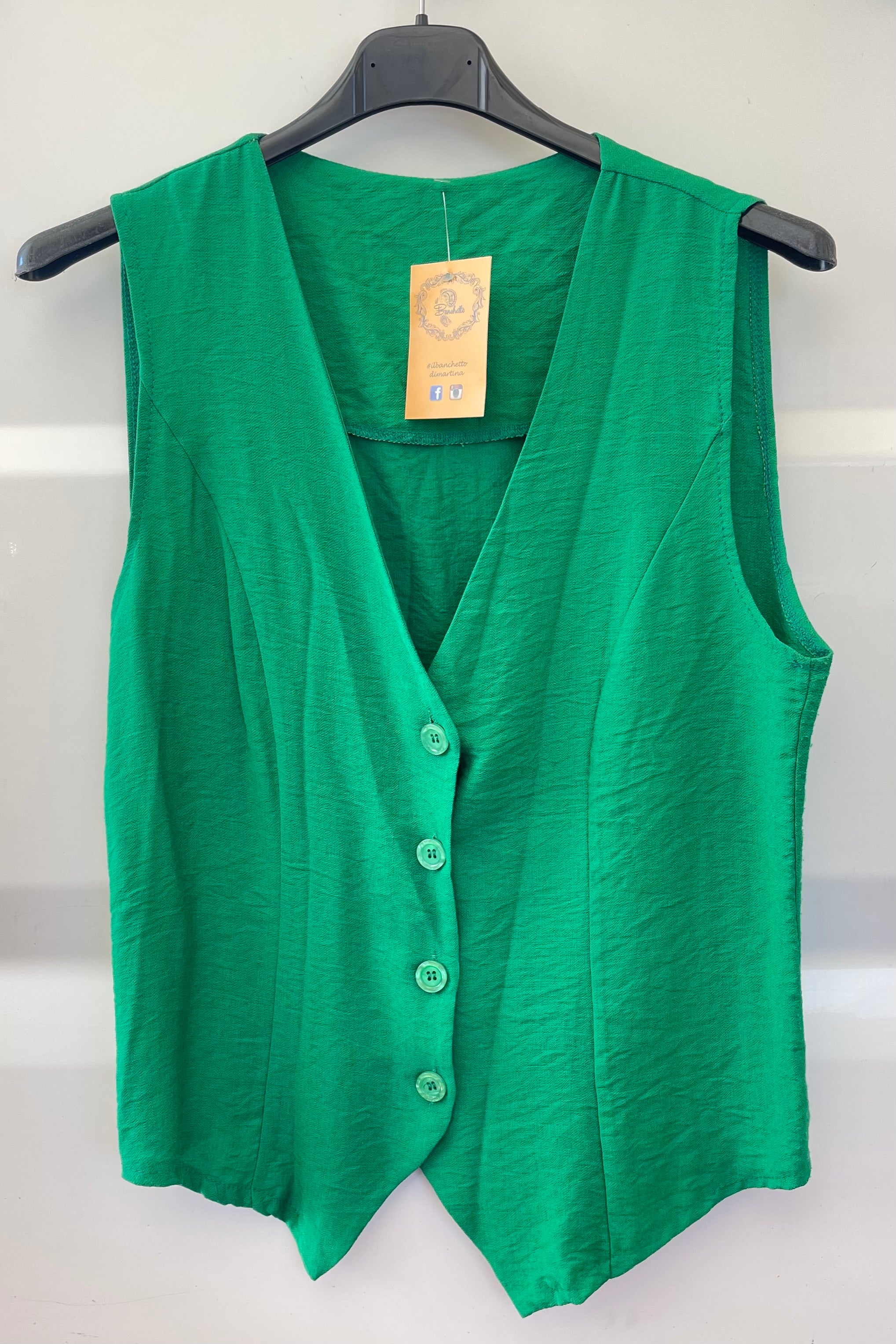 gilet bottini viscosa
