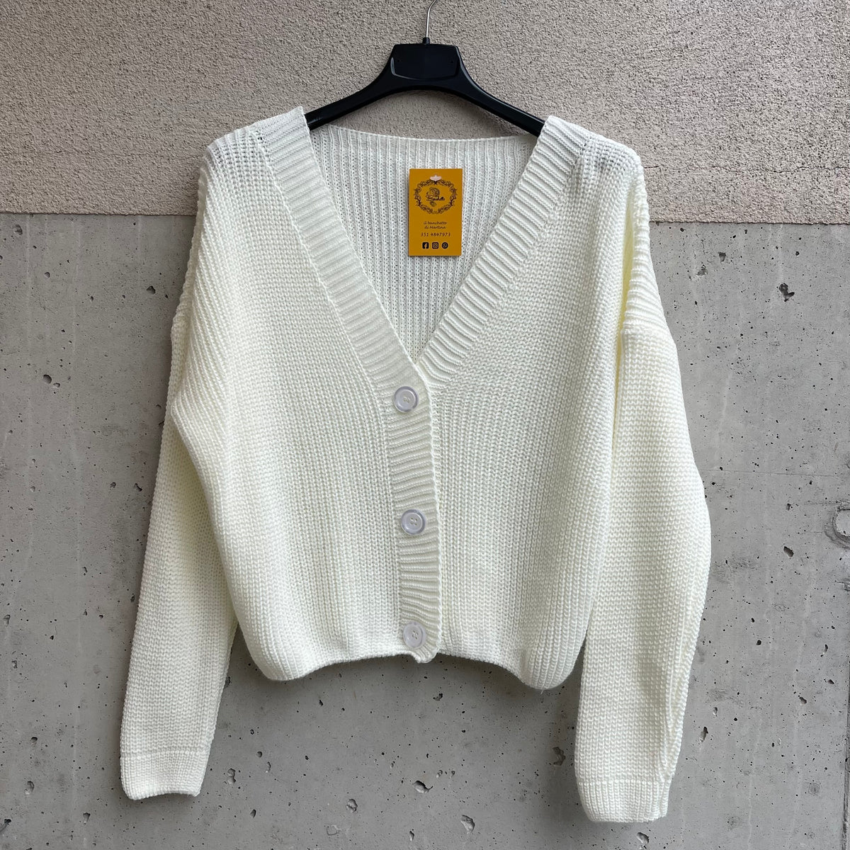 cardigan tre bottoni