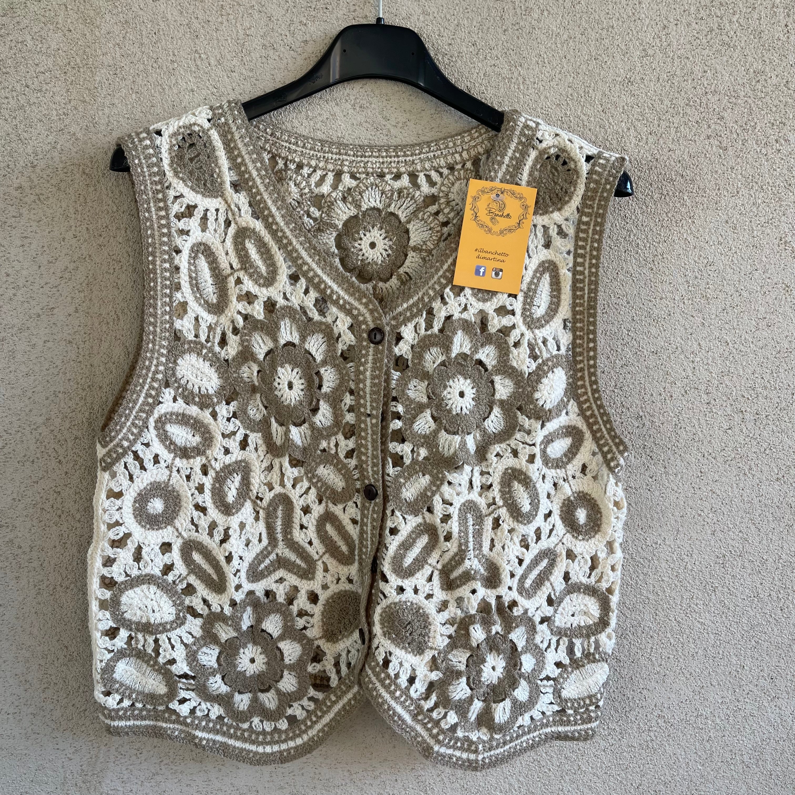 gilet uncinetto EASY