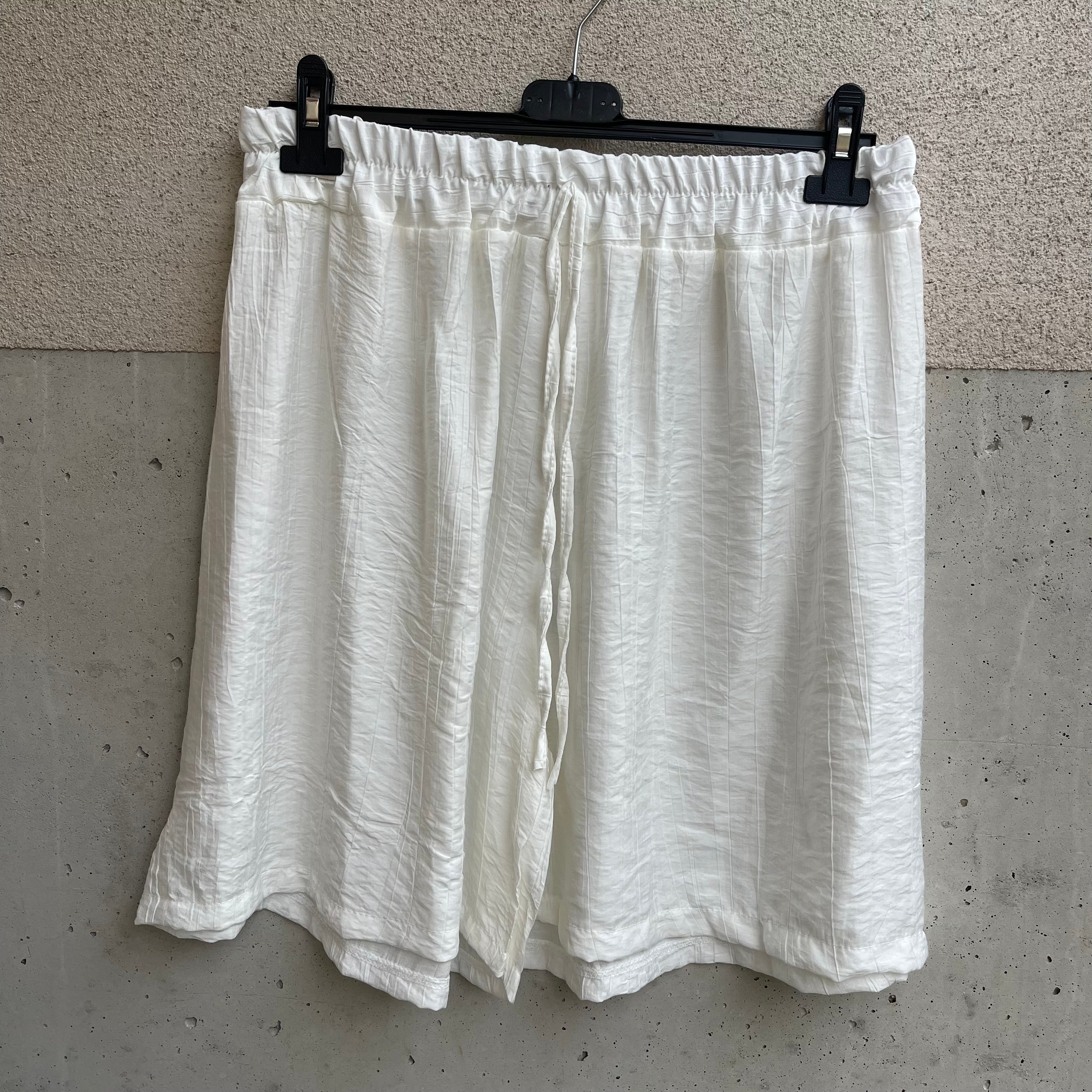 short OVER laccetto viscosa